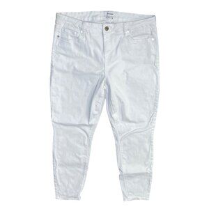 Pistola Jennifer Oslo White High Waisted Skinny Jeans P6822FTN-SLO Size 32